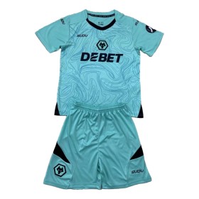 Wolverhampton Wanderers Brankářské 2024-25 - Dětské Fotbalové Dresy (S/S)